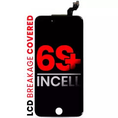 LCD Assembly With Steel Plate For iPhone 6S Plus (Aftermarket Pro: XO7 Incell) (Black)