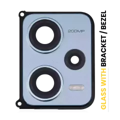 Back Camera Lens With Bracket / Bezel For Xiaomi Redmi Note 12 Pro Plus (Iceberg Blue)