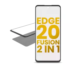 2 in 1 Front Glass With OCA Pre-Installed For Motorola Edge 20 Fusion (XT2139-2 / 2021)