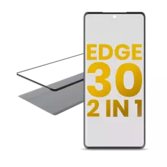 2 in 1 Front Glass With OCA Pre-Installed For Motorola Edge 30 (XT2203 / 2022)