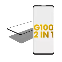 2 in 1 Front Glass With OCA Pre-Installed For Motorola Moto G100 (XT2125-4 / 2021)