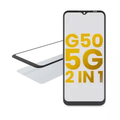 2 in 1 Front Glass With OCA Pre-Installed For Motorola Moto G50 5G (XT2149-1 / 2021)