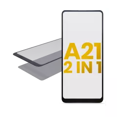 2 in 1 Front Glass With OCA For Samsung Galaxy A21 (A215 / 2020)