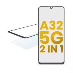2 in 1 Front Glass With OCA Pre-Installed For Samsung Galaxy A32 (A325 / 2021)