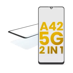 2 in 1 Front Glass With OCA Pre-Installed For Samsung Galaxy A42 5G (A426 / 2020)