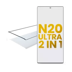 2 in 1 Front Glass With OCA Pre-Installed For Samsung Galaxy Note 20 Ultra
