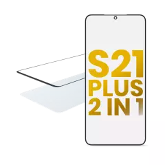 2 in 1 Front Glass With OCA Pre-Installed For Samsung Galaxy S21 Plus