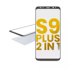 2 in 1 Front Glass With OCA Pre-Installed For Samsung Galaxy S9 Plus