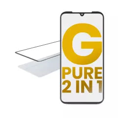 2 in 1 Front Glass With OCA Pre-Installed For Motorola Moto G Pure (XT2163 / 2021)