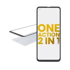 2 in 1 Front Glass With OCA Pre-Installed For Motorola One Action (XT2013 / 2019)