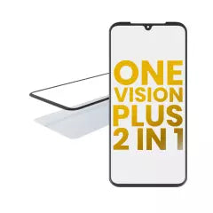 2 in 1 Front Glass With OCA Pre-Installed For Motorola One Vision Plus (2020)
