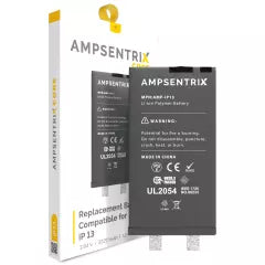 Replacement Battery Core For iPhone 13 (Spot Welding Required) (AmpSentrix Core)