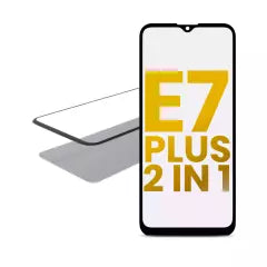 2 in 1 Front Glass With OCA Pre-Installed For Motorola Moto E7 Plus (XT2081 / 2020)