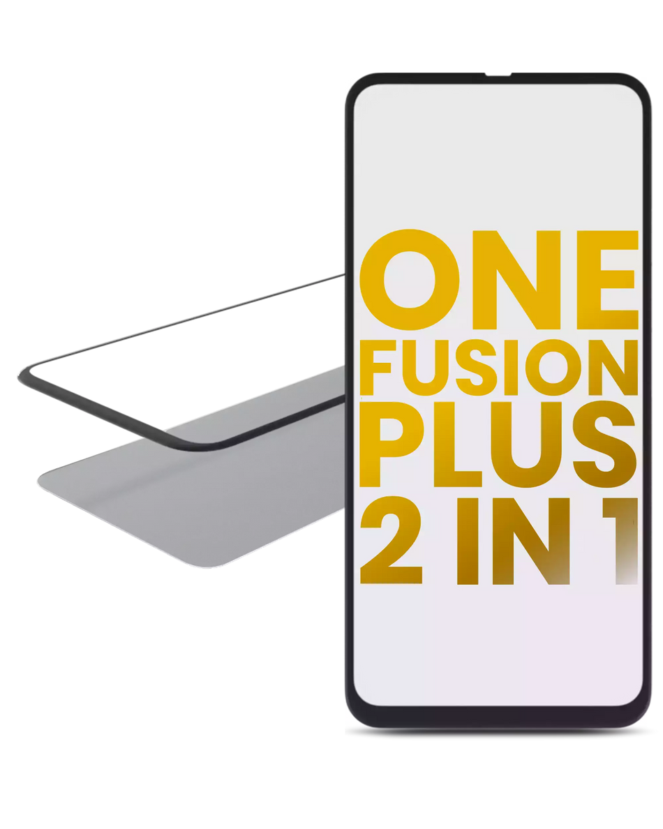 2 in 1 Front Glass With OCA Pre-Installed Compatible For Motorola One Fusion Plus (XT2067 / 2020)