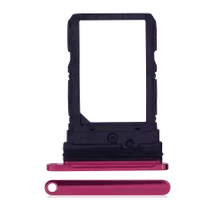 Sim Card Tray For Motorola Razr Plus / Razr 50 Ultra (XT2451 / 2024) / Razr Plus 2025 (XT2557 / 2025) (Genuine OEM) (Hot Pink)