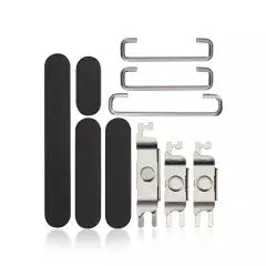 Hard Buttons (Power / Volume / Switch) For iPhone 15 Pro / 15 Pro Max (Black Titanium)