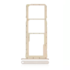 Dual Sim Card Tray For Xiaomi Redmi 7A (Matte Gold)