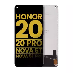 LCD Assembly Without Frame For Huawei Honor 20 / 20 Pro / Nova 5T / Nova 5i Pro (Refurbished) (Midnight Black)