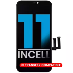 LCD Assembly With Steel Plate Pre-Installed For iPhone 11 (Aftermarket: AQ7 / Incell)
