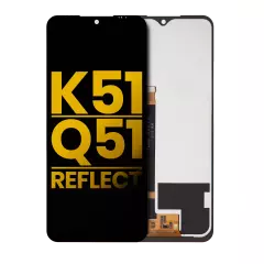 LCD Assembly Without Frame For LG K51 / Q51 / Reflect (Refurbished) (All Colors)