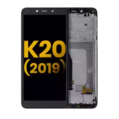LCD Assembly With Frame For LG K20 (2019) (Refurbished) (All Colors)