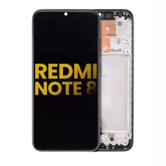 LCD Assembly With Frame For Xiaomi Redmi Note 8 / Redmi Note 8 (2021) (Aftermarket Plus) (Space Black)