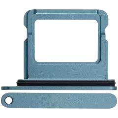 Single Sim Card Tray For iPhone 16 / 16 Plus (Teal)