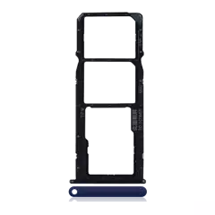 Dual Sim Card Tray For Huawei Y7 Pro (2018) (Blue)