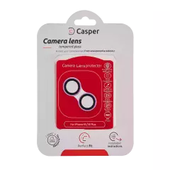 Casper Camera Lens Protector For iPhone 16 / 16 Plus (Pink) (Clear)
