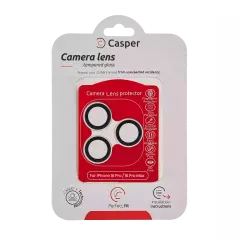 Casper Camera Lens Protector For iPhone 16 Pro / 16 Pro Max (Natural Titanium) (Clear)