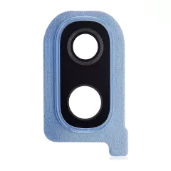 Back Camera Glass Lens and Cover Bezel For Samsung Galaxy A40 (A405 / 2019) (Blue)