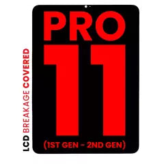 LCD Assembly With Digitizer For iPad Pro 11" 1st Gen (2018) / iPad Pro 11" 2nd Gen (2020) (Aftermarket Pro: XO7) (All Colors)