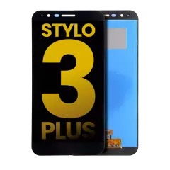 LCD Assembly Without Frame For LG Stylo 3 Plus (TP450 / MP450 / M470) (Refurbished) (Black)