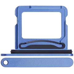 Dual Sim Card Tray For iPhone 16 / 16 Plus (Ultramarine)