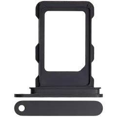 Single Sim Card Tray For iPhone 16 Pro / 16 Pro Max (Black Titanium)