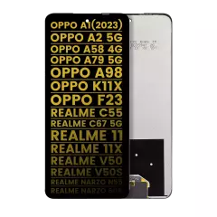 LCD Assembly Without Frame For Oppo A1 (2023) / A98  / F23  (Refurbished) (All Colors)