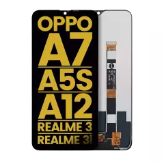 LCD Assembly Without Frame For OPPO A7 / A5s / A12 / Realme 3 / 3i (Refurbished) (All Colors)