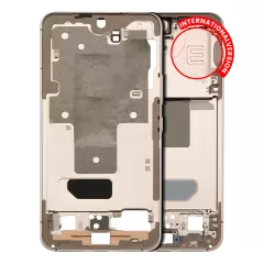 Mid-Frame Housing For Samsung Galaxy S22 5G (International Version) (Pink Gold)