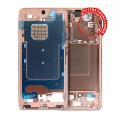 Mid-Frame Housing For Samsung Galaxy S24 5G (International version) (Service Pack) (Sandstone Orange)