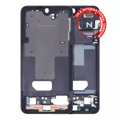 Mid-Frame Housing For Samsung Galaxy S22 5G  (US & International Version) (Phantom Black)