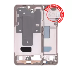 Mid-Frame Housing For Samsung Galaxy S22 5G (US & International Version) (Pink Gold)