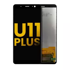 LCD Assembly Without Frame Home Button Pre-Installed For HTC U11 Plus (Refurbished) (Black)
