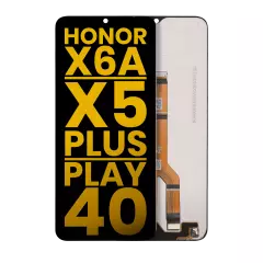LCD Assembly Without Frame For Honor X6A / X5 Plus / Play 40 / X5b /  X5b Plus (Refurbished) (All Colors)