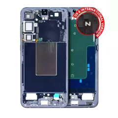 Mid-Frame Housing For Samsung Galaxy S24 Plus 5G (US & International Version) (Cobalt Violet)