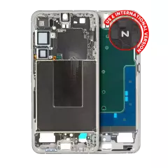 Mid-Frame Housing For Samsung Galaxy S24 Plus 5G (US & International Version) (Amber Yellow)