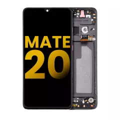 LCD Assembly With Frame For Huawei Mate 20 (Refurbished) (Twilight Black)
