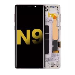 OLED Assembly With Frame For Samsung Galaxy Note 9 (Refurbished) (Lavender Purple)