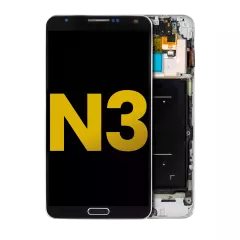 OLED Assembly With Frame For Samsung Galaxy Note 3 (Refurbished) (AT&T / T-Mobile) (Black)