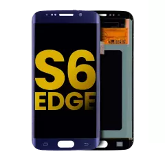 OLED Assembly Without Frame For Samsung Galaxy S6 Edge (Refurbished) (Black Sapphire)