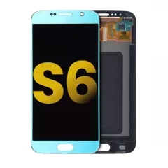 OLED Assembly Without Frame For Samsung Galaxy S6 (Refurbished) (Blue Topaz)